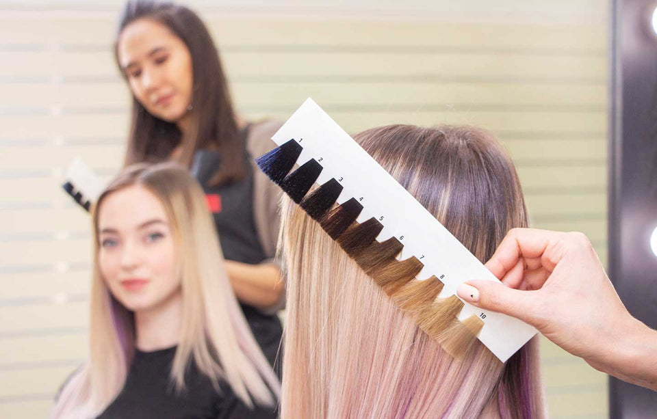 how to find your undertones (& what it means for your hair)