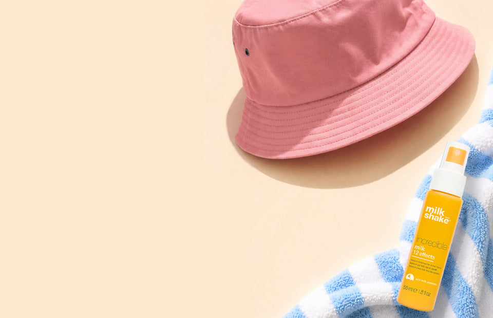 <h5>kick-off summer in style</h5><p><strong>free </strong>bucket hat + </p><p>55 ml incredible milk with orders of $80+</p><p></p><p></p><p><em>*limited time only! offer ends 5/26.</em></p>