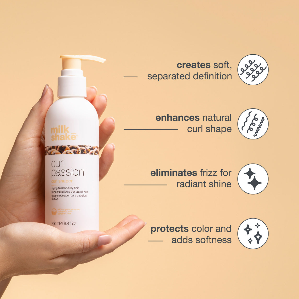 curl passion curl shaper – Milkshake USA