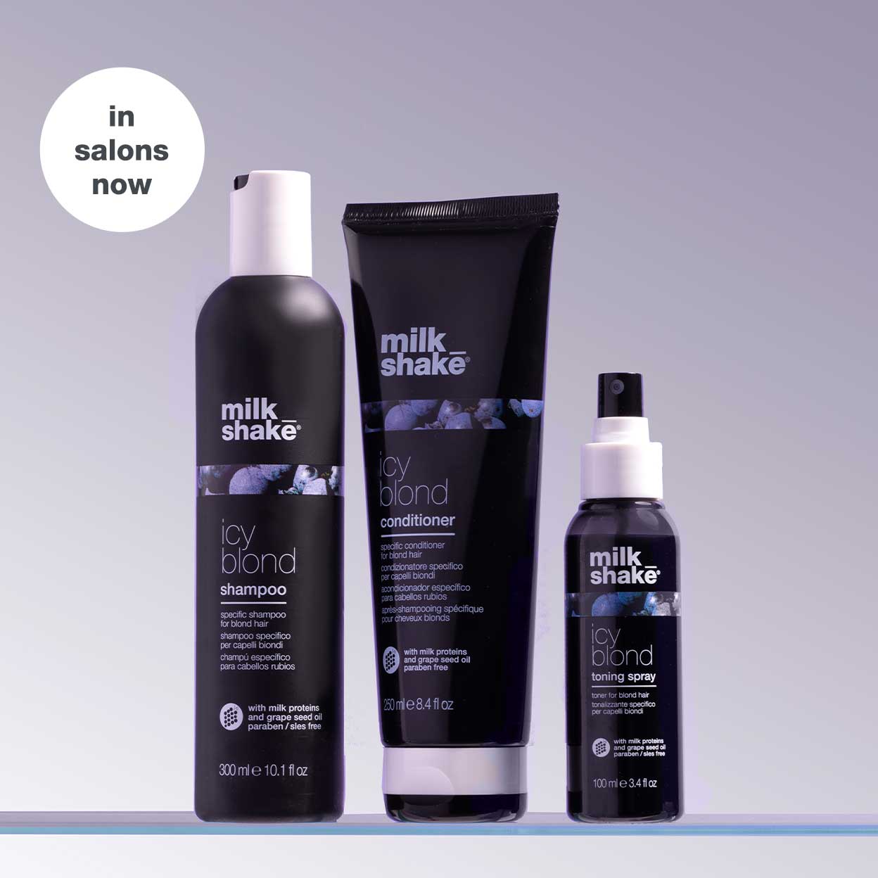 icy blond shampoo | 1litre – Milkshake USA