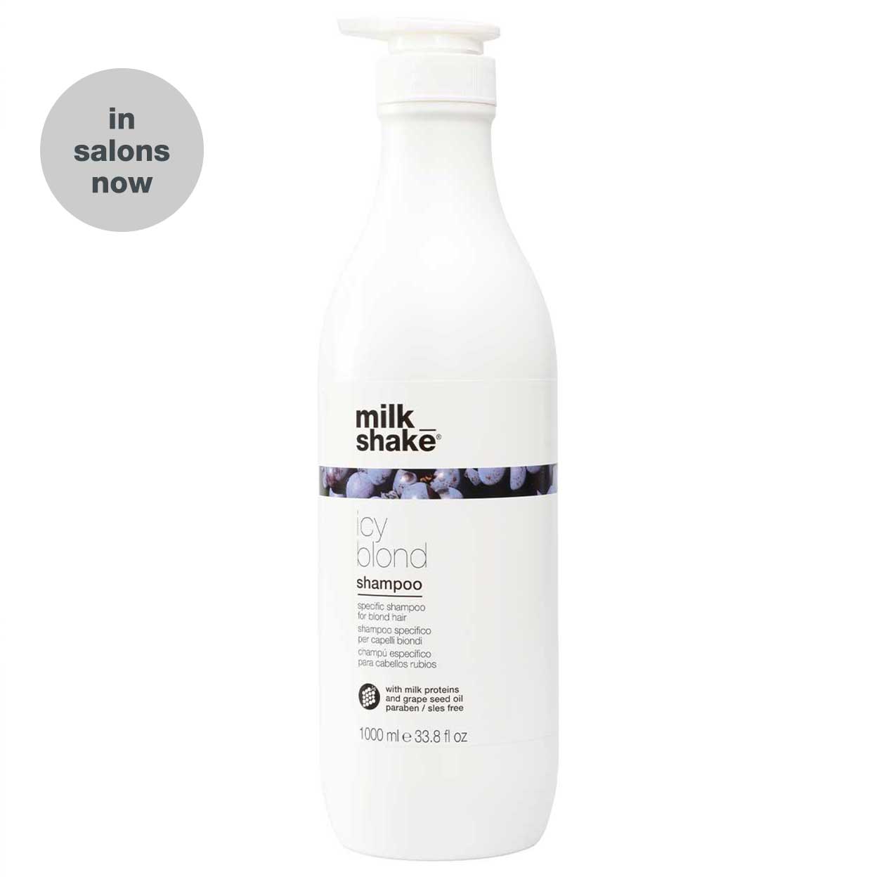 icy blond shampoo | 1litre – Milkshake USA