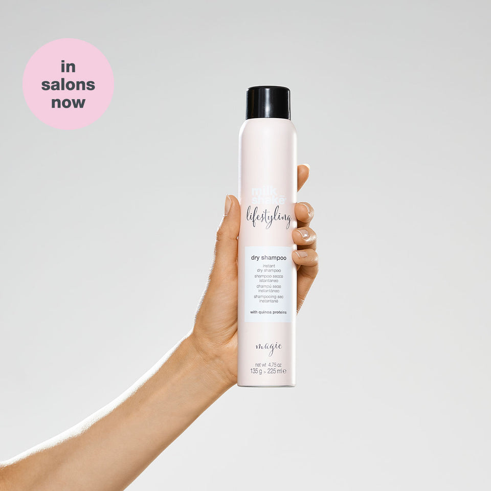 milk-shake-lifestyling-dry-shampoo-in-hand