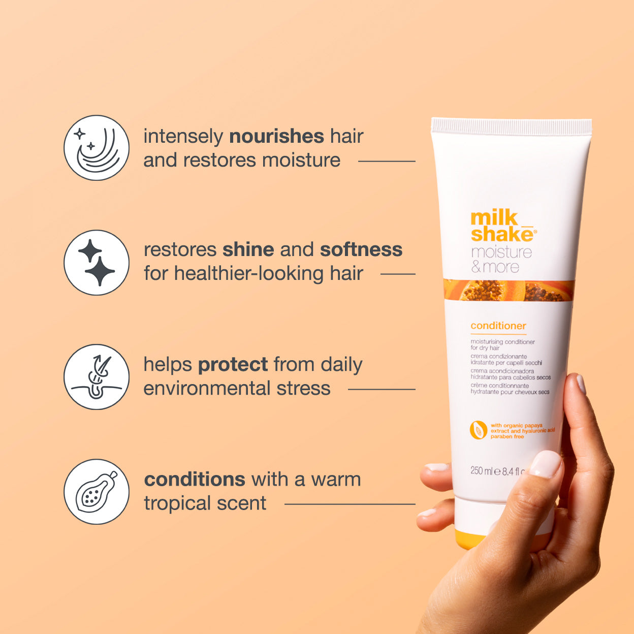 moisture&more conditioner – Milkshake USA