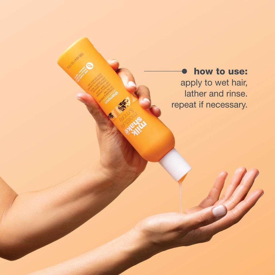 milk-shake-moisture-more-shampoo-use