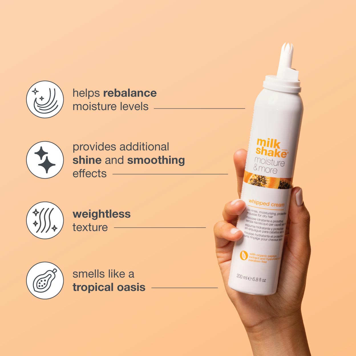 moisture&more whipped cream – Milkshake USA