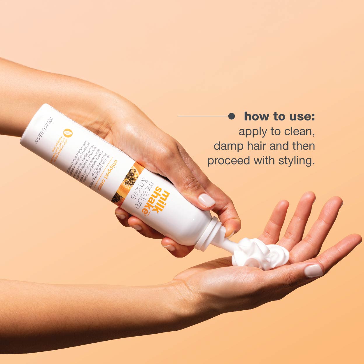moisture&more whipped cream – Milkshake USA