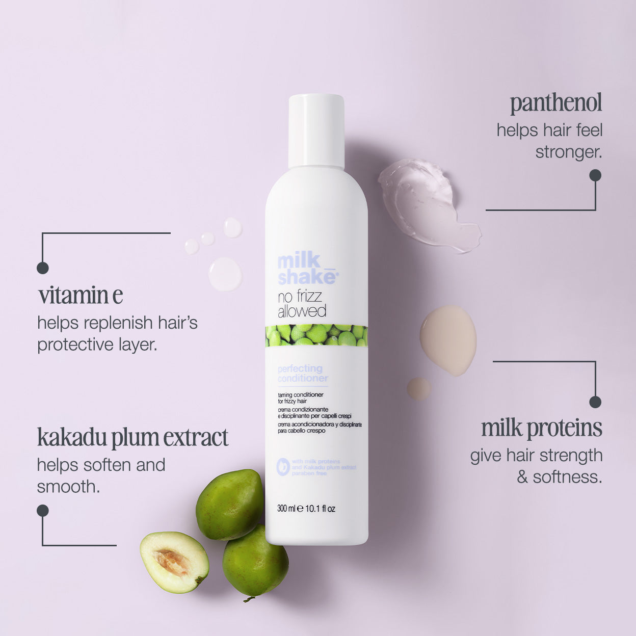 no frizz allowed perfecting conditioner | 1000ml – Milkshake USA