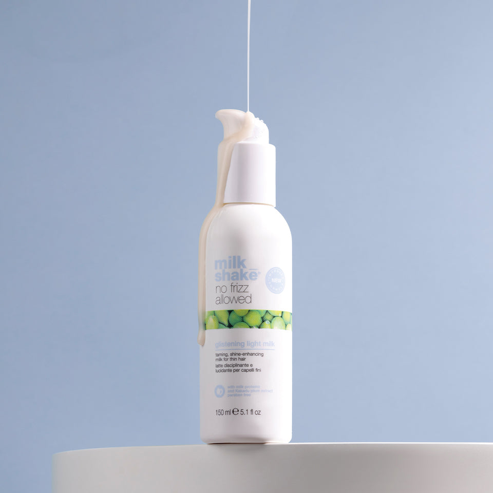 no frizz allowed glistening light milk