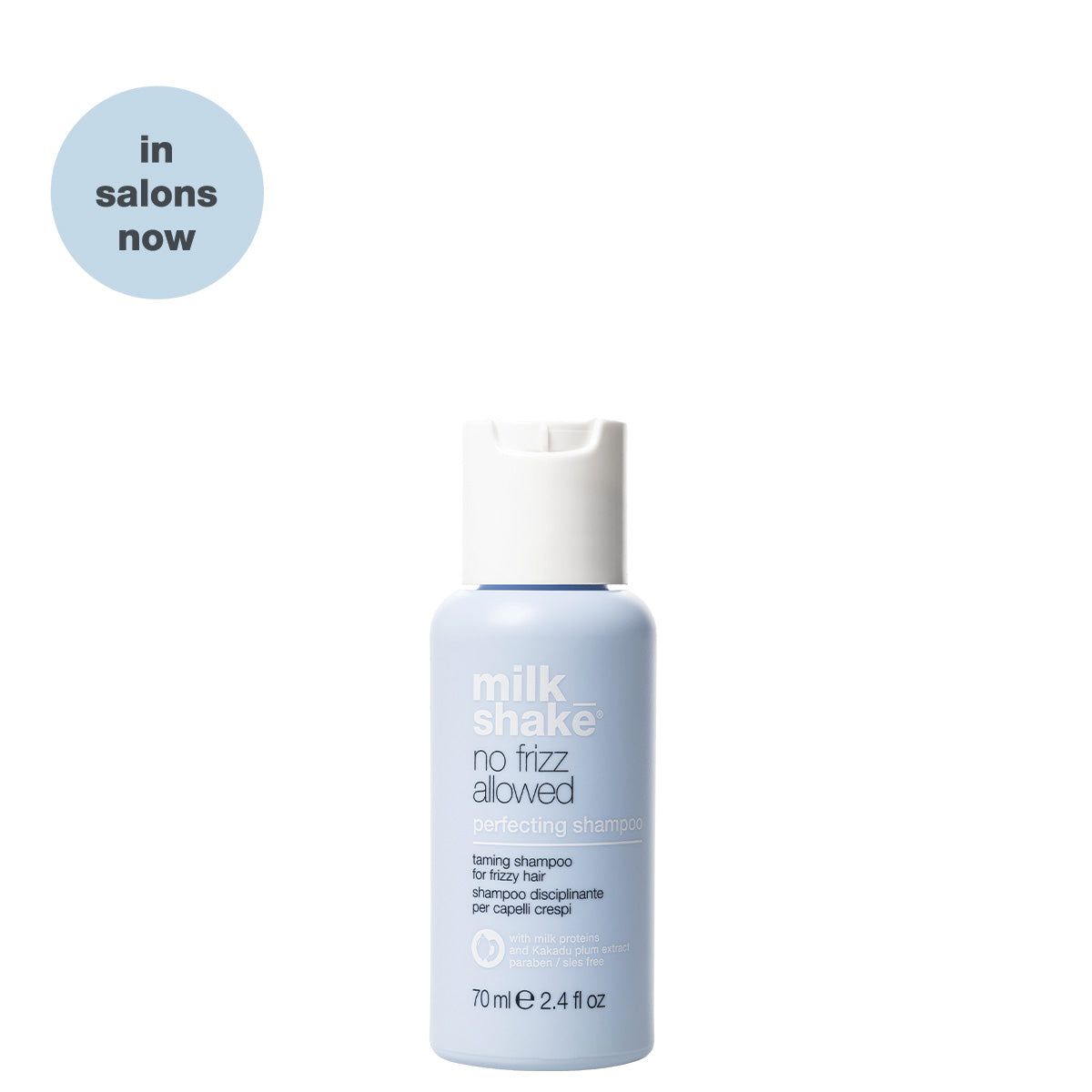 no frizz allowed perfecting shampoo | 70ml – Milkshake USA