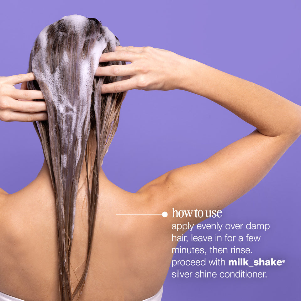 milk-shake-silver-light-shampoo-use