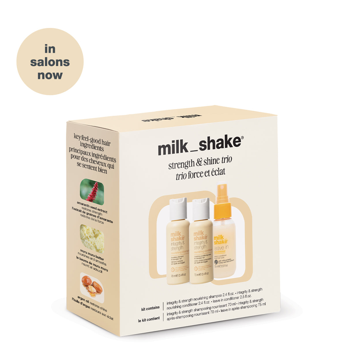 strength & shine travel trio – Milkshake USA