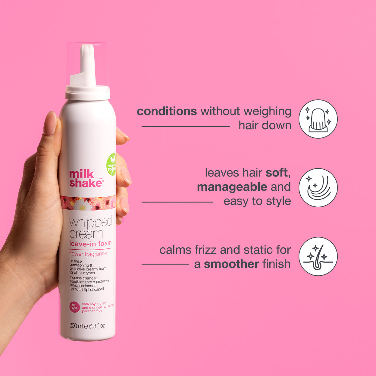 whipped cream flower – Milkshake USA